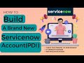 How to Create a New ServiceNow Instance &amp; Check Instance Version  | JPS ServiceNow Trainings