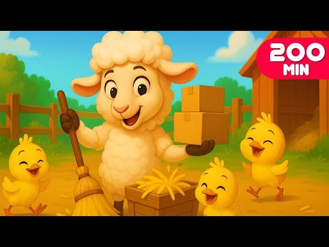 ¡A ordenar A ordenar con la Oveja 🐑📚 Canción Infantil para Aprender a Ordenar