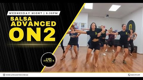 NEW! Salsa On2 Advanced with Christine! | Latin Junction