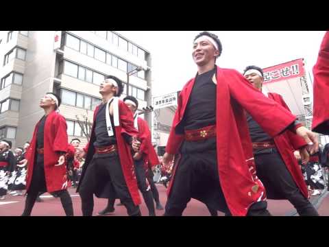 2015.10.10安濃津よさこいJC　会場　笑゛
