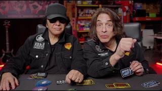 Paul \u0026 Gene of KISS go head to head on KISStory and dive into the stories behind new patches