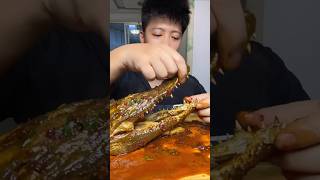 Mukbang Kepala Buaya Enak Banget Apalagi Bagian Lidahnya Tuh Guys