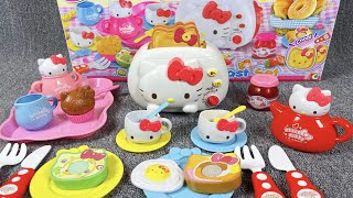 Cute pink Hello Kitty, satisfying unbox toy Kitchen cash register set | reviews ASMR