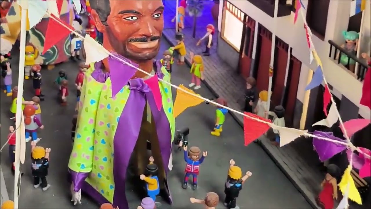 La Rama de Agaete 2024 en miniatura Diorama de Playmobil