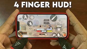 Explaining my 4 Finger Claw HUD + How to setup a 4 Finger HUD in CODM w/ HANDCAM (iPhone 14)