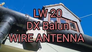 LW 20 DX Wire Anenna HF bands