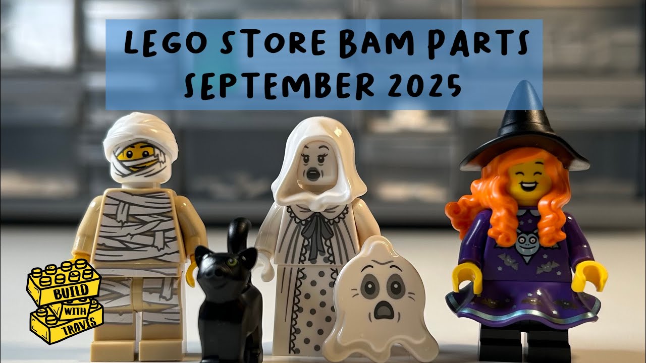 Lego Store Build A Minifigure Parts - September 2025