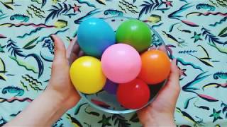 Renkli Balondan :) Ne Çıkarsa Slime Yaptım!! - Making Slime With Balloons - Oyun Tanrıçası TV