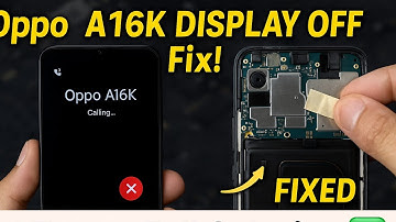 Proximity Sensor Problem in Oppo A16K | Easy DIY Fix #oppo