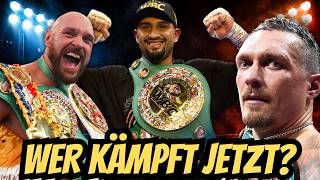 Usyk, Fury & Agit: Wer kämpft jetzt wirklich gegen wen?
