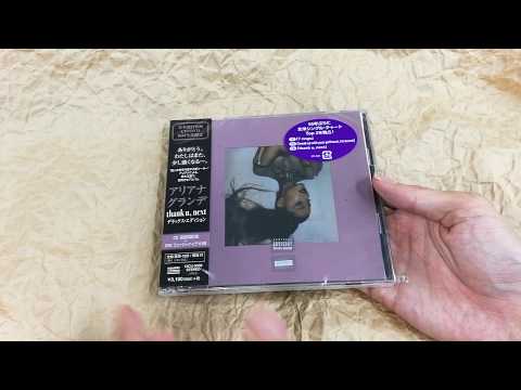 [Unboxing] Ariana Grande: thank u, next Deluxe Edition [CD+DVD / Limited Release]