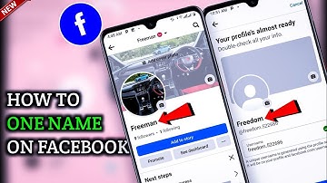 how to one name on facebook old account 2024 (new method)