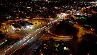 Route 18 East Brunswick Cloverleaf  Hyperlapse | 4K