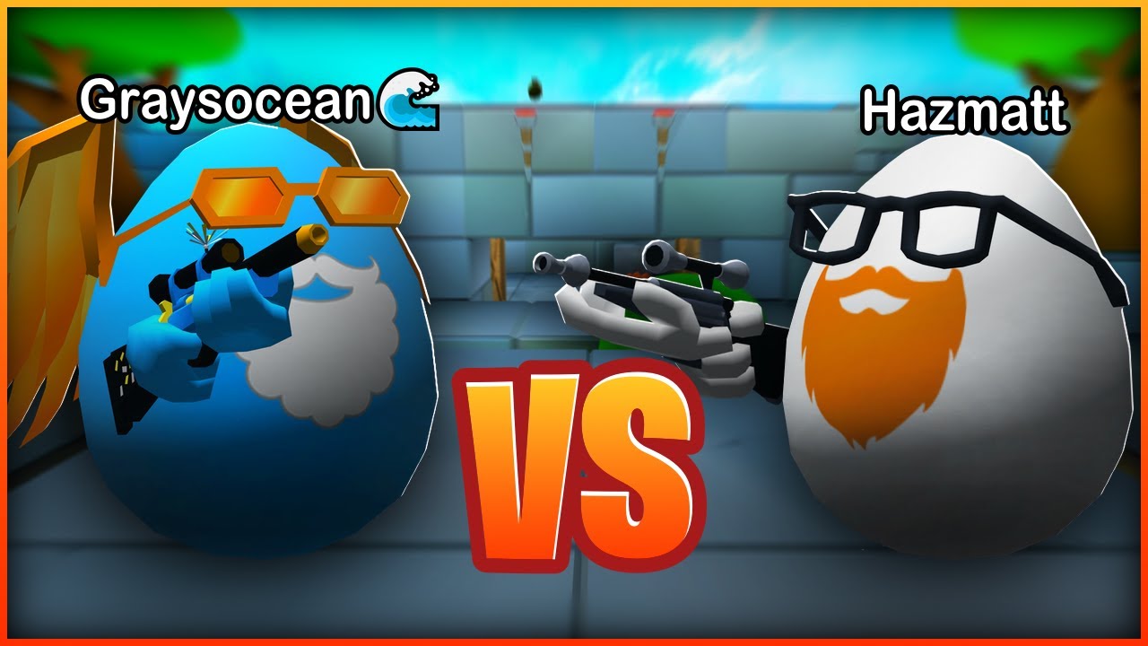 Hazmatt vs Graysocean  Shell Shockers 