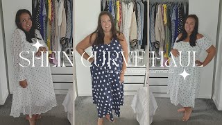 SHEIN CURVE HAUL | PLUS SIZE \& MATERNITY TRY ON (HONEST REVIEW) | SUMMER 22