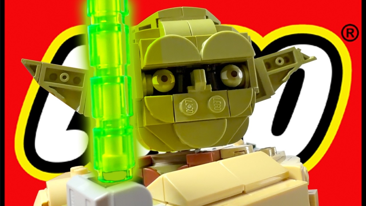 LEGO Star Wars Yoda Bust - set #75438 - Review - YouTube
