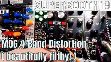Superbooth 2019: MÖG - Awesome 4-Band Distortion from DPW Design