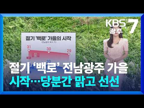 [Weather] ‘Baekro’ (White Dew) Solar Term Begins Autumn in Gwangju/Jeonnam… Clear and Cool for th...