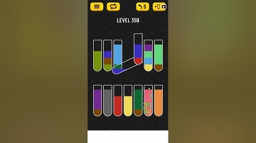water sort puzzle level 359