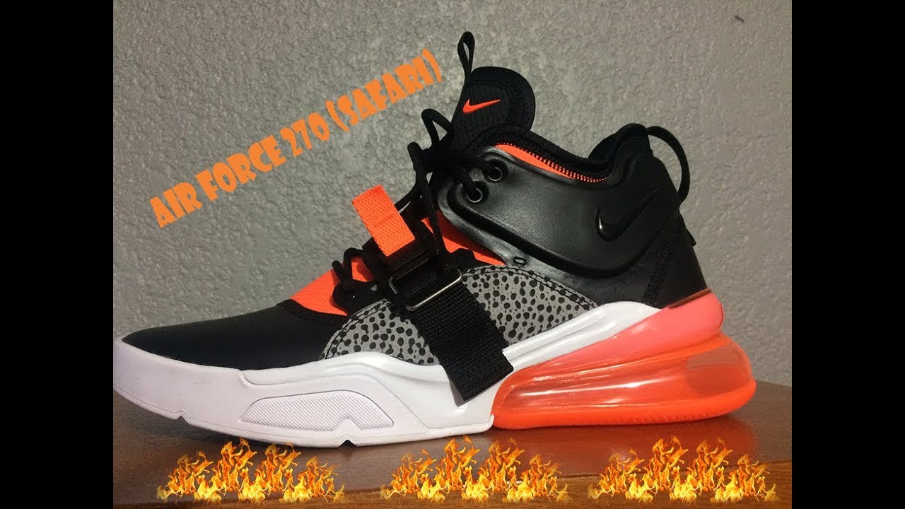 air force 270 utility on feet