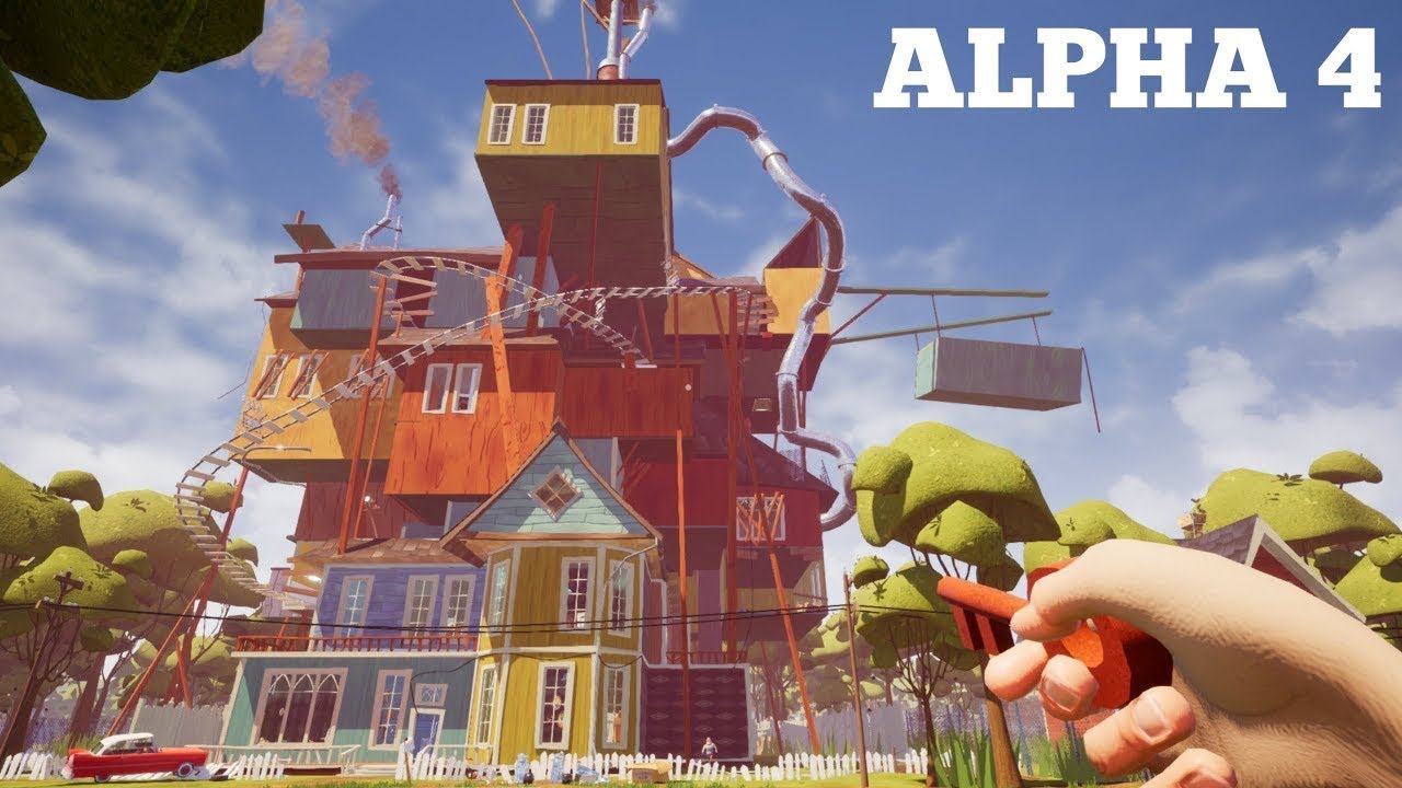 Hello Neighbor Alpha 4 no Steam