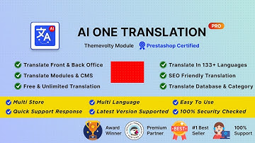 How to use one translate Prestashop module - Themevolty