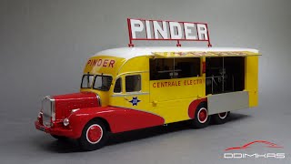 Bernard 28 Electric Service Truck 1951 | Pinder Circus 1:43 | Direkt Collections | масштабные модели