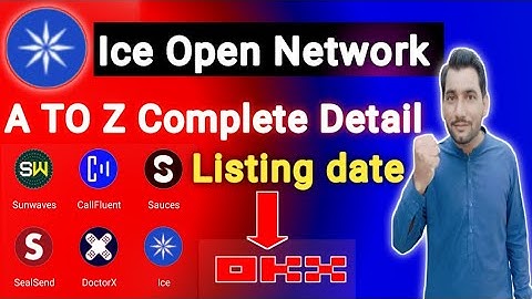 Top 5 Mining App Of Ice Open Network | Sunwaves,Call Fluent,Sauces,SealSend,DoctorX Earning  Detail.