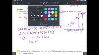 AP Calc Left, Right, Midpt Rectangular Approximations Notes Video