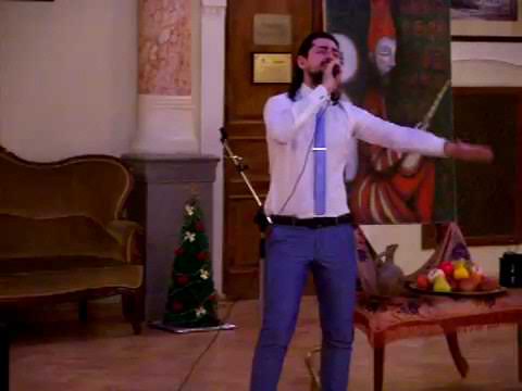 სერგო ფარაჯანოვის საღამოზე 2015.01.08 პარლამენტის ბიბლიოთეკა