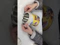 Lata decorada con cinta de papel