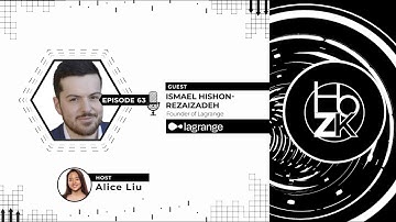 #63: Ismael Hishon-Rezaizadeh, Founder of Lagrange