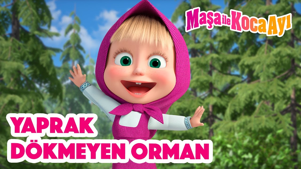 Maşa İle Koca Ayı - 🌳 Yaprak dökmeyen orman 🌲🏞️ Masha and the Bear Turkey