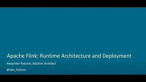 Streaming Concepts & Introduction to Flink - Flink...