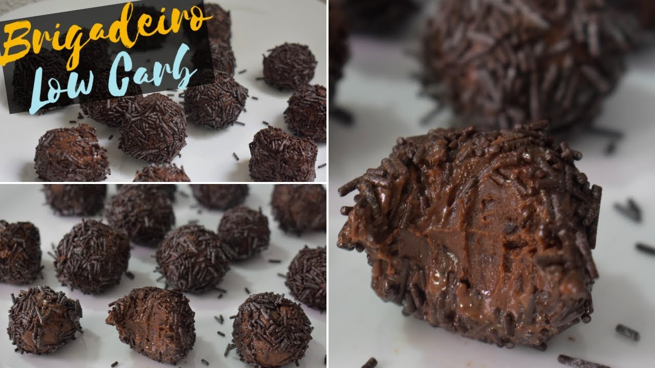 Brigadeiro (de Enrolar) Low Carb | Batata Assando