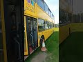 Yellow buses bus at bournemouth aviation museum