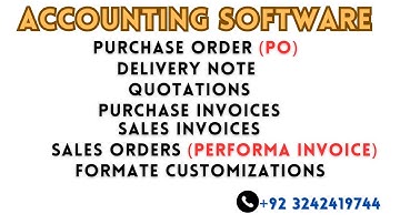 Easy Software to Create - Delivery Note - Purchase Order - Quotations - Sales Invoice - Billing
