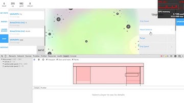 Experimental layer panel in chrome dev tools