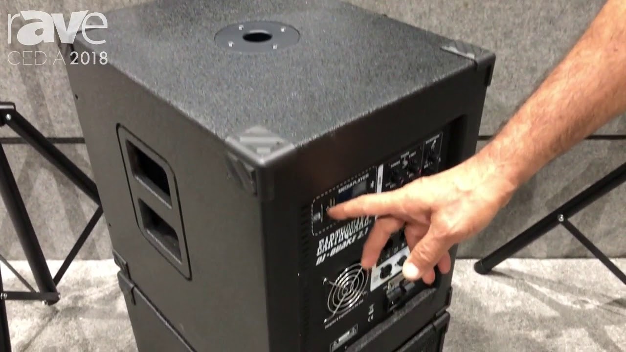 CEDIA 2018: Earthquake Sound Shows Off the DJ-Quake 2.1 D Amplifier