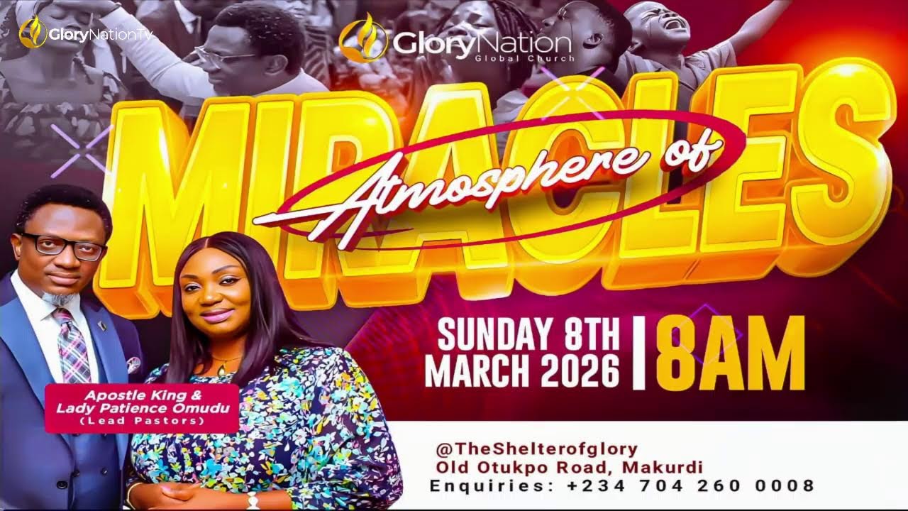 TUESDAY WORD AND POWER COMMUNION SERVICE || MIRACLES || 3RD MARCH, 2026.