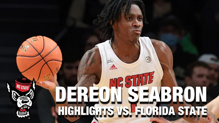 NC State's Dereon Seabron Leaves It On The Court