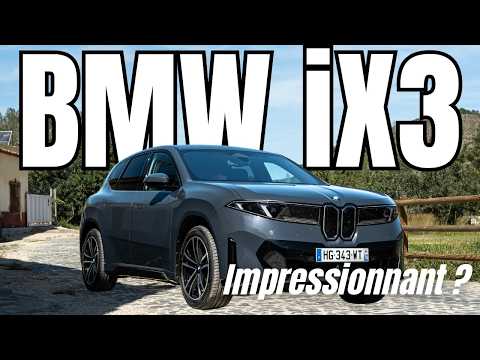BMW iX3 : BMW frappe FORT sur l’électrique !