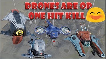 Drones are so OP one hit kill 😁😁😂 test server war robots