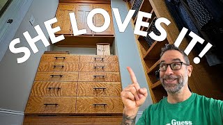 A Feast for the Eyes! | WalkIn Dream Closet Part 2 | The Wood Whisperer