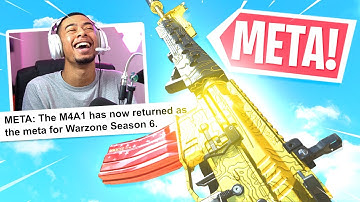 the M4A1 META IS BACK in WARZONE SEASON 6. (Must Use Setup)