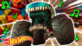 „Nadchodzą potwory” | Oficjalny teledysk Hot Wheels Monster Trucks! 🎵 screenshot 5