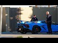 Lamborghini SVJ Police Caught Shooting Fire, INSANE AMG GT Black Series.