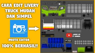 CARA EDIT LIVERY TRUCK MUDAH DAN SIMPEL | Bus Simulator Indonesia screenshot 2