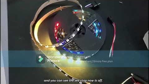 dmx512 rgb rgbw led strip wiring and set address with k1000c sd controller #k1000c#dmx512 led strip