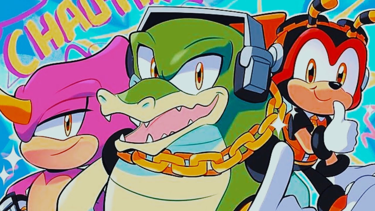 Chaotix TEAM vs Metal Sonic | Sprite Animation 